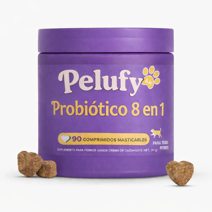 Pelufy Probiótico 8 en 1