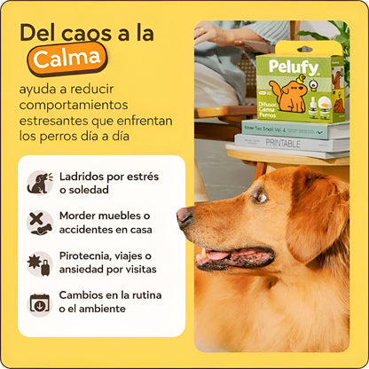 Kit difusor calmante para perros