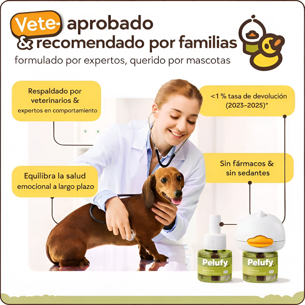 Kit difusor calmante para perros