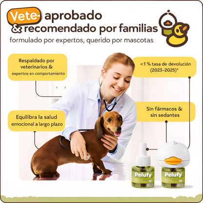 Kit difusor calmante para perros