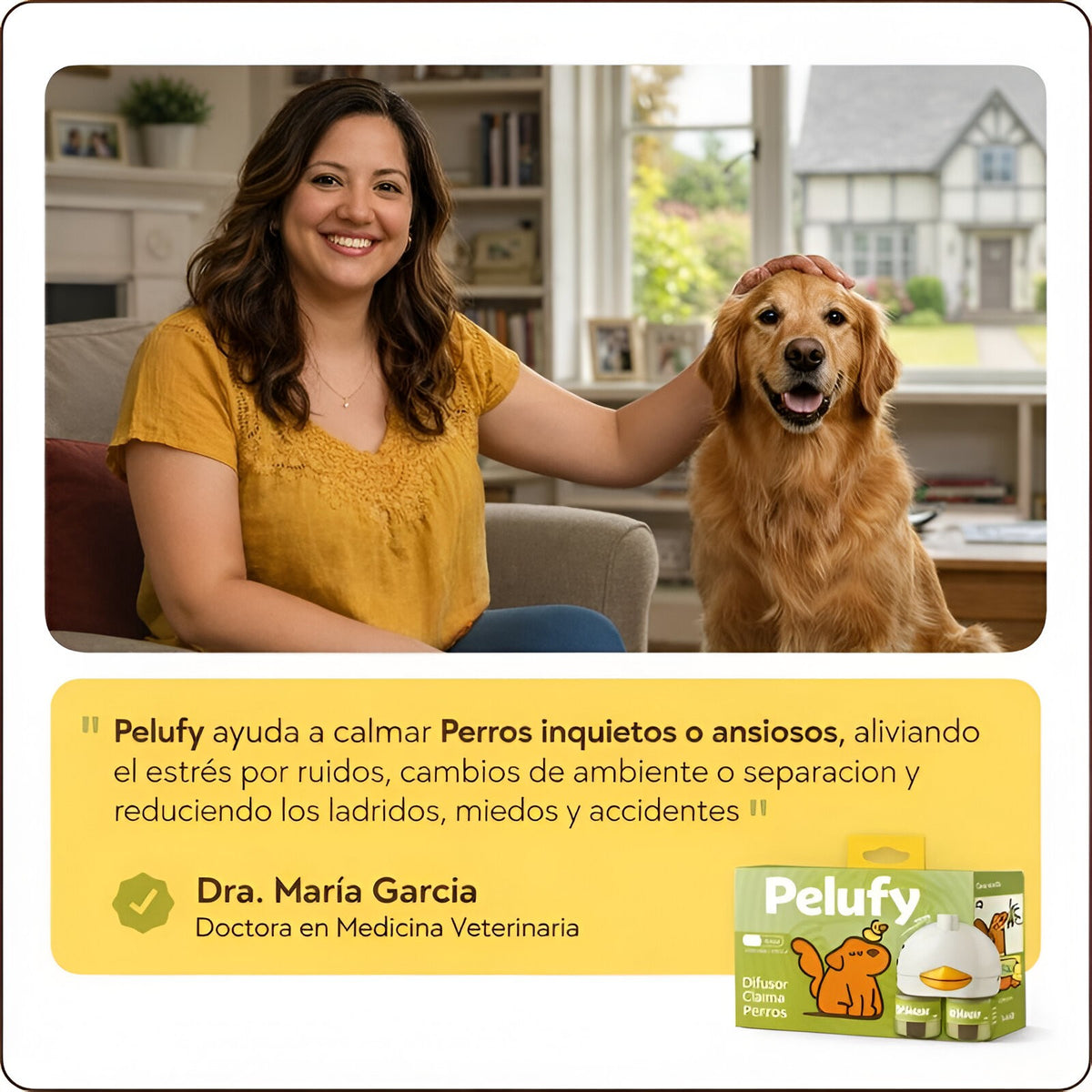 Kit difusor calmante para perros