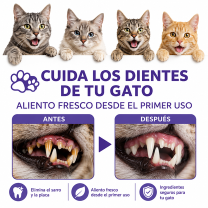 Spray Dental Para Gatos Pelufy