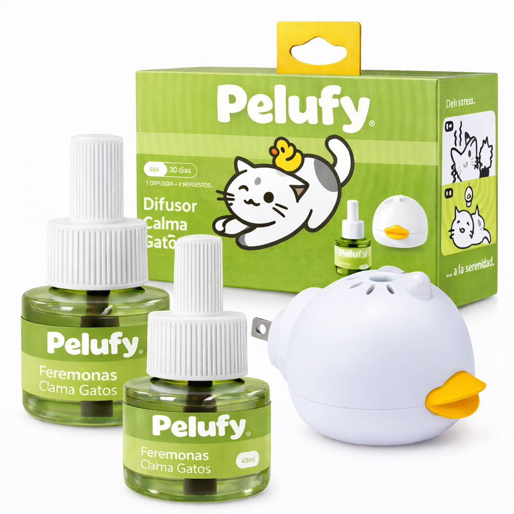 Kit difusor calmante para gatos