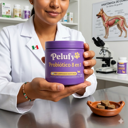 Pelufy Probiótico 8 en 1